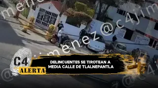 The shootout lasted 10 minutes! This is how two rival gangs clashed in Tlalnepantla