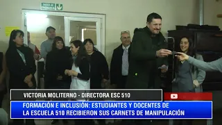 VICTORIA MOLITERNO: ID CARD DISTRIBUTION TO STUDENTS AND TEACHERS AT SCHOOL 510 (2)