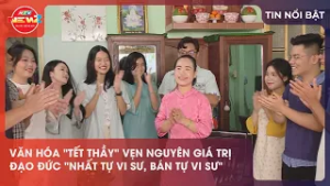 VĂN HÓA "TẾT THẦY" VẸN NGUYÊN GIÁ TRỊ ĐẠO ĐỨC "NHẤT TỰ VI SƯ, BÁN TỰ VI SƯ"