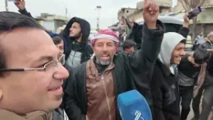 مراسل شام إف إم يلتقي عدداً من أهالي مدينة #دير_حافر بعد سيطرة الجيش عليها #خاص #شام_إف_إم