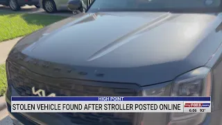 High Point mother tracks down stolen SUV after stroller posted online