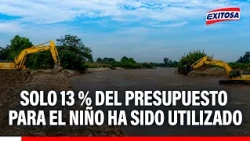 🔴🔵 Only 13% of the budget for El Niño has been executed, according to Cecilia Ruiz