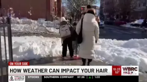 How weather can impact your hair