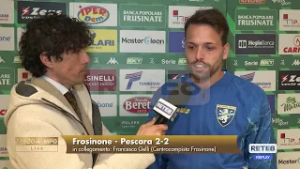 Frosinone - Pescara 2-2 91° Gelli: "Il contatto l'ho sentito. Di Nardo? Noi polli"