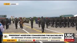 MUSEVENI IMPRESSED: VARIOUS ARMY ORGANS MARCH PARADE OUT AT KABAMBA BARRACKS