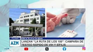 "The 100 Route" launched: #rapidtesting campaign for #hiv and #syphilis