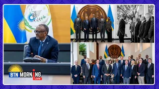 Perezida Kagame yakiriye itsinda ry’abadepite ba Amerika, ndetse  yaganiriye n’abayobozi ba UR