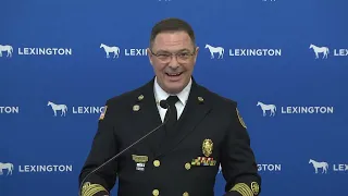 Lexington Fire Chief Jason Wells Retirement Press Conference September 21st, 2026