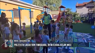 Timișoara local police among the little ones