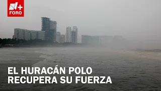Hurricane Polo reaches category 5 again in the Pacific