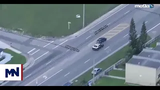 He escaped from the hospital, carjacked a vehicle, and sparked a long police chase in Miami.