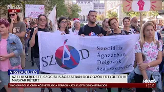 A kellemetlen kérdés nem az, ki fütyült, hanem hogy miért mentek utcára a szociális dolgozók - HírTV