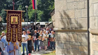 U manastiru Moštanica proslavljeno Preobraženje Gospodnje – jedan od najvećih praznika u godini