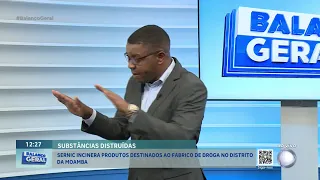 #GeneralNews: SERNIC incinerates drug manufacturing raw materials in Moamba district