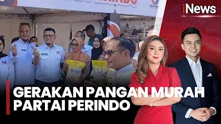 Gerakan Pangan Murah Partai Perindo Diserbu Warga, Ratusan Antre Beli Sembako di Kendari |iSore 1/7