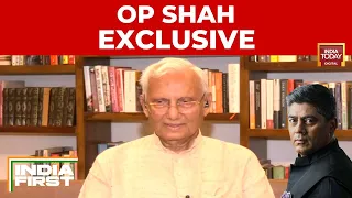 India Today's Gaurav Sawant Confronts O.P. Shah Over Peace Letter And Pakistan Terror | India First