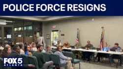 Georgia city's entire police force resigns after mayor dispute | FOX 5 News