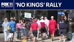 'No Kings' rallies draw crowds across SoCal