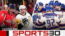 Ovi’s Last Dance Begins and the Oilers Win | NHL Highlights of the Day #Sports30
