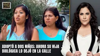He adopted two girls; now his biological daughter has left him on the street | Never Again