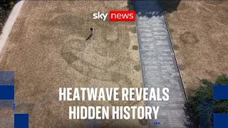 Heatwave helps to uncover Britain's hidden history