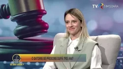Is it true that a debt expires after 3 years? With Judge Andreea David Iancu #WhatTheLawSays @TVRTM