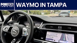 No driver? Tampa's Waymo rides are here