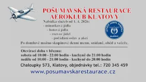 Pošumavská restaurace na letišti v Klatovech
