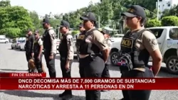 DNCD seizes 7,800 grams of drugs and arrests 11 people in the DN