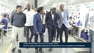 Glo-Djigbé Industrial Zone (GDIZ): Visit by Jorge MATLOMBE