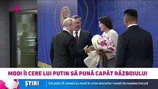 Putin, pus în dificultate de un aliat: Modi i-a cerut să pună capăt războiului
