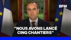 Lycées: "Les premières décisions présentées à la fin du mois d'octobre", annonce Sébastien Lecornu