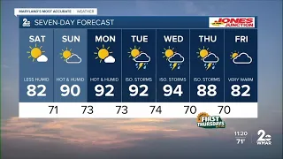 WMAR-2 News Matt Ritter weekend weather