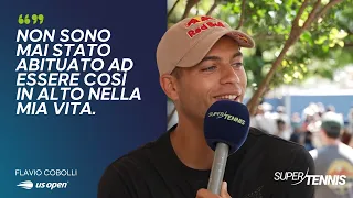 Flavio Cobolli is ready for the US Open: "I'm happy with what I'm doing"