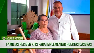 Rionegro families receive kits to start home gardens