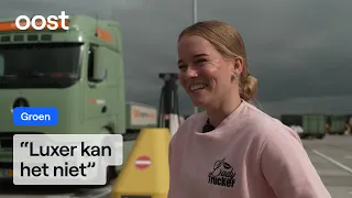 Charging and unloading: here truckers charge their e-trucks | RTV Oost
