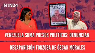 Venezuela adds political prisoners: forced disappearance of Óscar Morales reported
