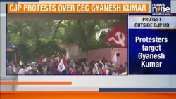 Delhi Protest Showdown: Left Parties Outside BJP HQ, CJP Leaders Detained