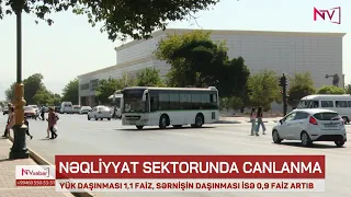 Naxçıvanda sərnişin daşınması 0,9 faiz, yük daşınması isə 1,1 faiz artıb