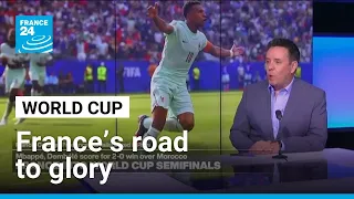 France into World Cup semi-finals : 'When it gets a bit difficult, they can hang in there'