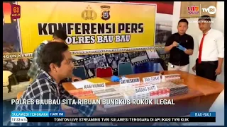 BAUBAU POLICE SEIZE THOUSANDS OF PACKS OF ILLEGAL CIGARETTES