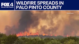 Wildfires burning in North Texas continue to grow