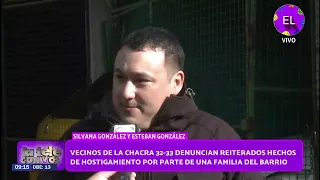 Vecinos de la Chacra 3233 Reiterados Hechos de Hostigamientos - La Tele con Vos 24-08-2026