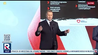 Cuts to 800+, no raises, and frozen investments? Czarnek calls out Tusk’s government