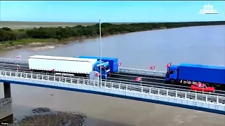 Россия и КНДР открывают первый автодорожный мост через границу