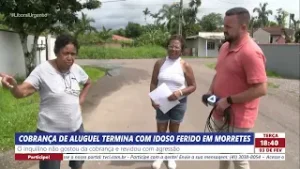 COBRANÇA DE ALUGUEL TERMINA COM IDOSO FERIDO EM MORRETES