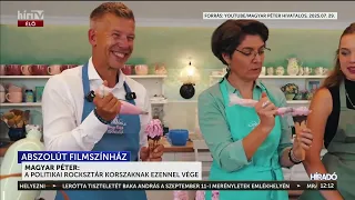 Magyar Péter 2024-ben: A politikai rocksztár és utcai harcos korszaknak ezennel vége - HírTV