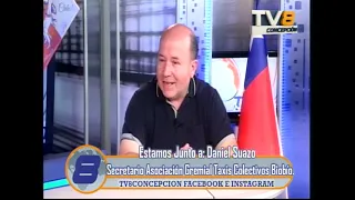 Noticias Las Entrevistas a Daniel Suazo Secretario Asociación Gremial Taxis Colectivos Región del Bi