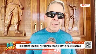 Áncash: Neighborhood leader questions candidates' proposals