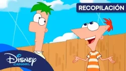 PHINEAS Y FERB: ¡Los inventos más locos de Phineas y Ferb! 🚀 | RECOPILACIÓN | @disneychannelES